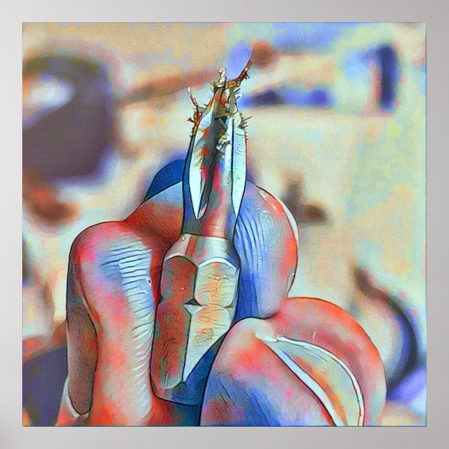 Poster vissé (Devant)