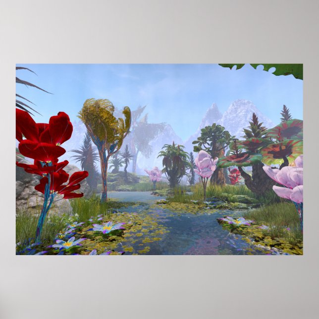 Poster Vistas du plan Astral (Devant)