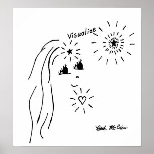 Poster "Visualisez" l'affiche