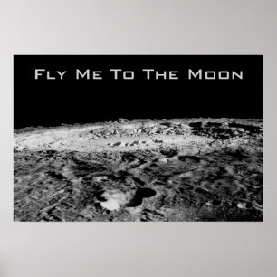 Poster Vite-Moi Sur La Lune