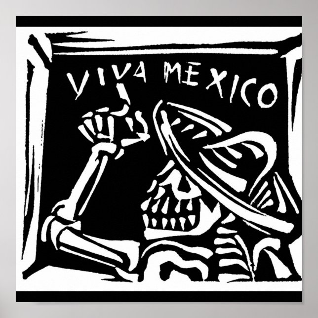 Poster Viva Mexico - Le "Jour des Morts" du Mexique (Devant)