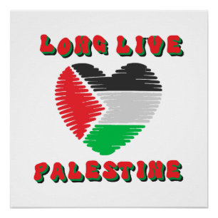 Poster Vive la Palestine
