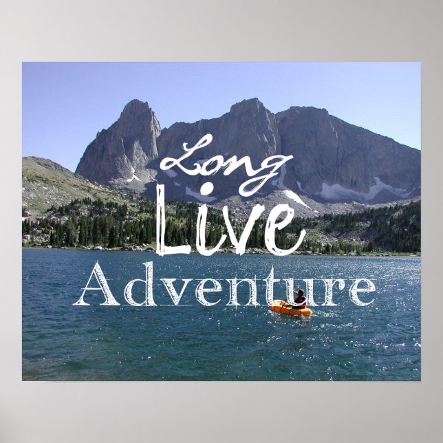 Poster Vive l'aventure (Devant)
