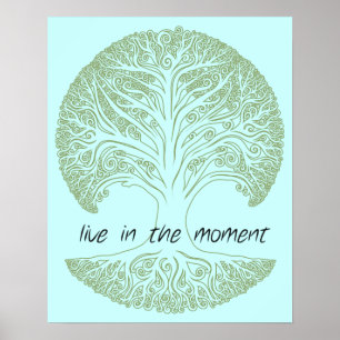 Poster Vivez dans l'arbre du moment