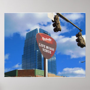 Poster Vivre À Nashville