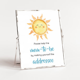 Poster Voici la station Son Cute Sun Envelope