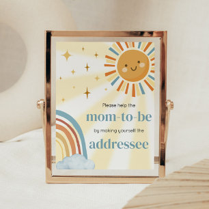 Poster Voici la station Son Retro Sunshine Envelope