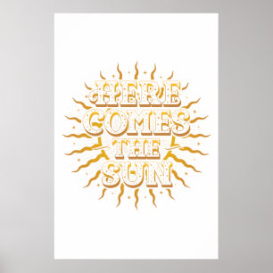 Poster Voici L'Affiche Soleil (24x36)
