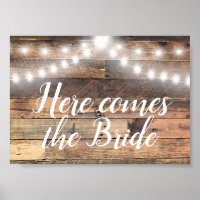 Voici Le Bride Rustic Wood Lights Strands