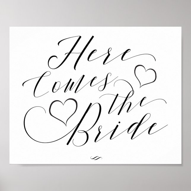 Poster Voici le Mariage professionnel de mariée enfant (Devant)