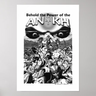 Poster Voici le pouvoir de l'affiche Ankh