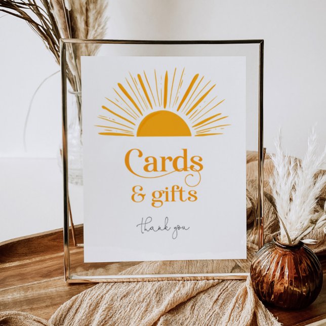 Poster Voici les cartes solaires et les cadeaux (Créateur téléchargé)