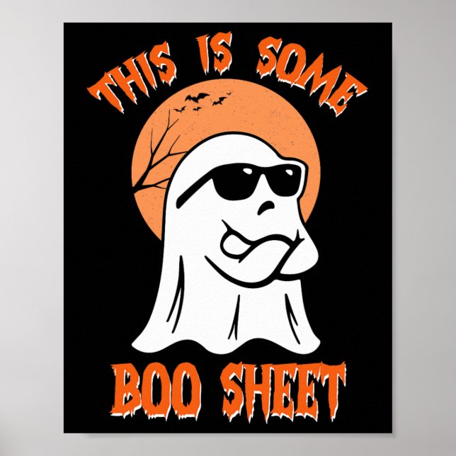 Poster Voici Une Fiche De Boite Halloween Cool Ghost Fun (Devant)