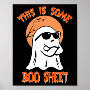 Poster Voici Une Petite Feuille De Boite Halloween Cool G