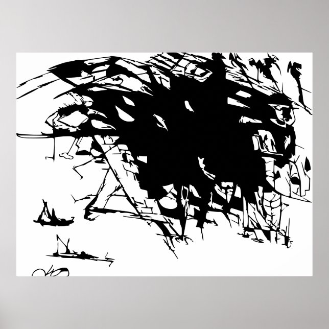 POSTER VOID NOIR (Devant)