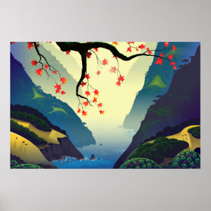 Poster Voie d'eau (pleine)