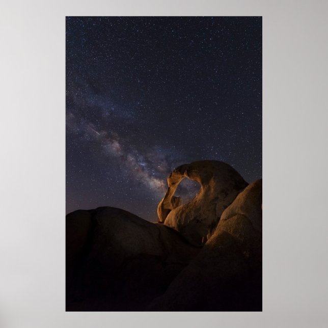 Poster Voie Lactée & Arc Cyclope | Alabama Hills (Devant)