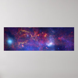 Poster Voie Lactée, Astronomie Print, NASA, Espace, Hubbl