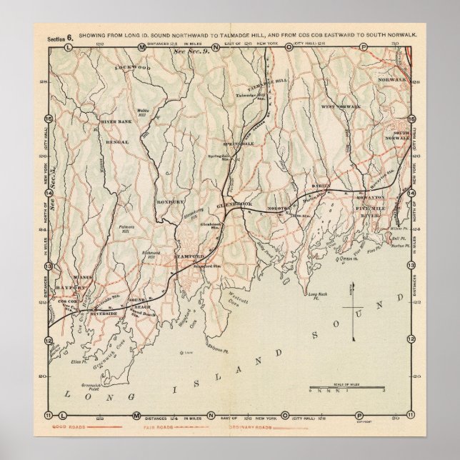 Poster Voies cyclables à New York et Connecticut 2 (Devant)