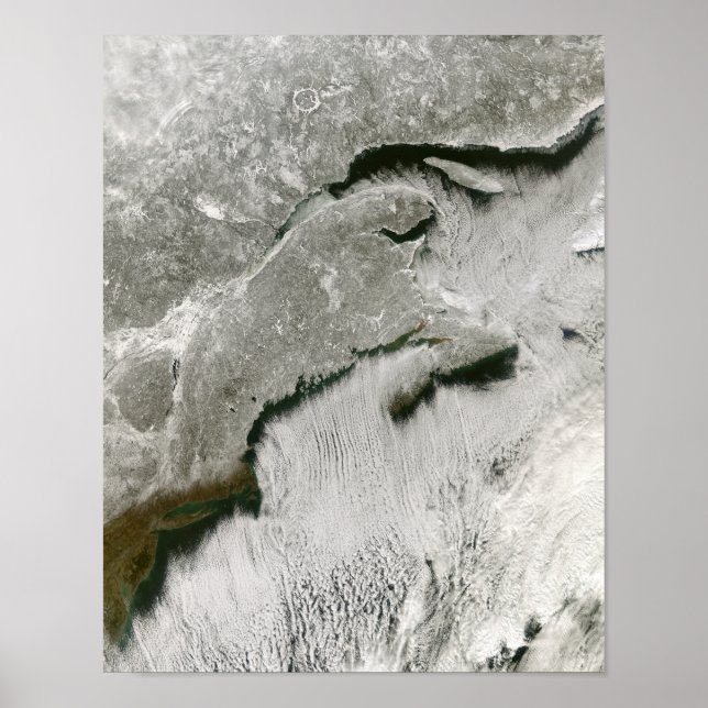 Poster Voies de neige et de nuages (Devant)