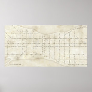 Poster Voies des Framers 36" x 18"