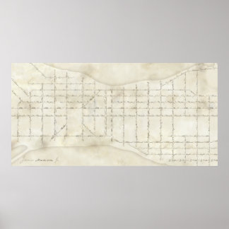 Poster Voies des Framers 36" x 18"