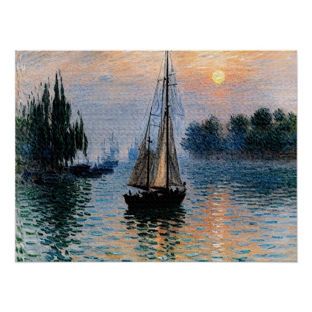 Poster Voile du matin (Devant)