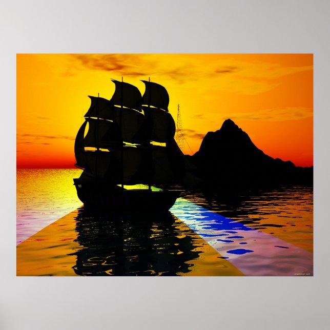 Poster Voile lisse (Devant)