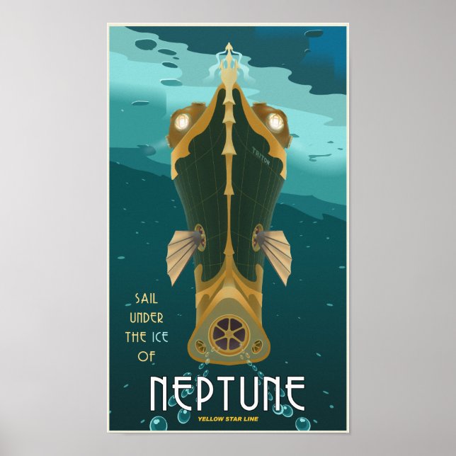Poster Voile Neptune (Devant)