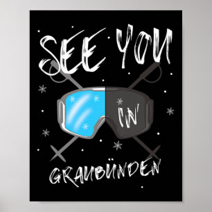 Poster Voir À Graubünden Suisse Vacances Ski Gog
