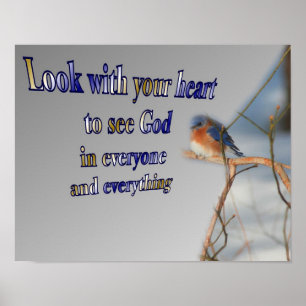 Poster Voir la citation inspirée de God Bluebird