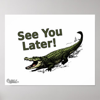 Poster Voir plus tard Alligator