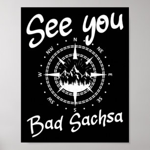 Poster Voir Vous Randonnée Bad Sachsa Allemagne Vacances 