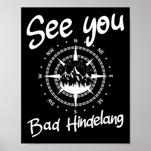 Poster Voir Vous Randonnée Mauvais Hindelang Allemagne Va
