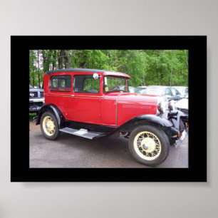 Poster Voiture antique