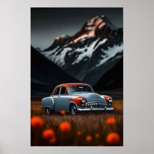 Poster voiture classique