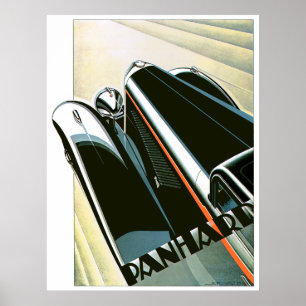 Poster Voiture Classique Panard