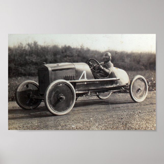 Poster Voiture de course (Devant)