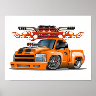Poster Voiture de dessin