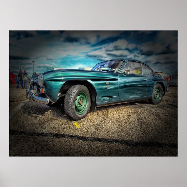 Poster Voiture de sport (Devant)