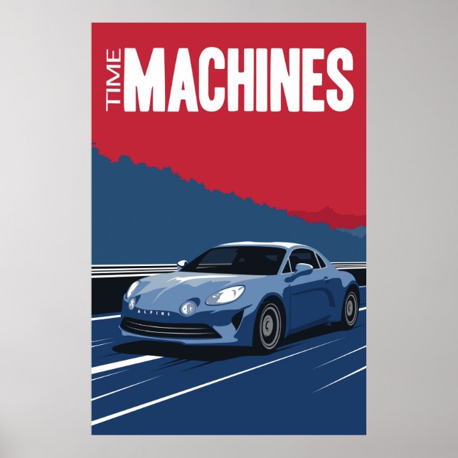 Poster Voiture de sport (Devant)