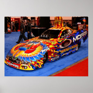 Poster Voiture drôle de Scelzi