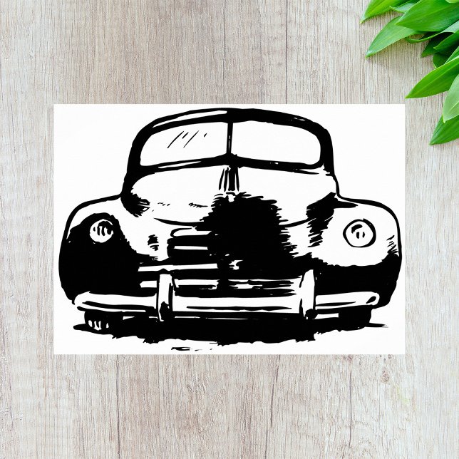 Poster Voiture Retro (Créateur téléchargé)