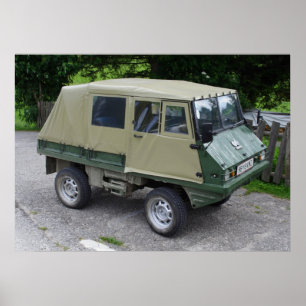 Poster Voiture Steyr Puch Haflinger