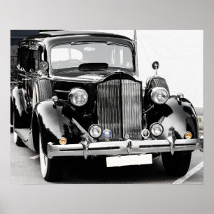 Poster Voiture Vintage