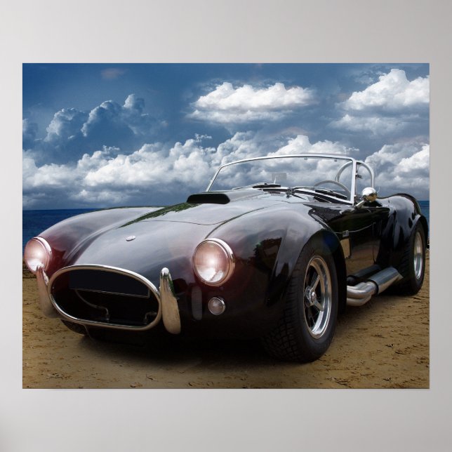 Poster Voiture Vintage (Devant)