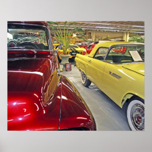 Poster Voitures anciennes dans le Tallahassee Automobile
