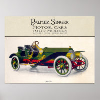 Voitures de moteur Palmer-Singer, 1909
