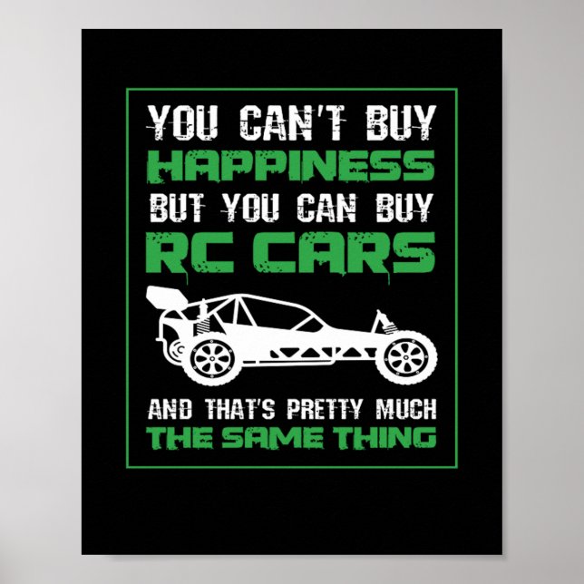 Poster Voitures RC de bonheur identiques (Devant)
