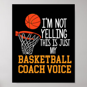 Poster Voix des entraîneurs de basket-ball